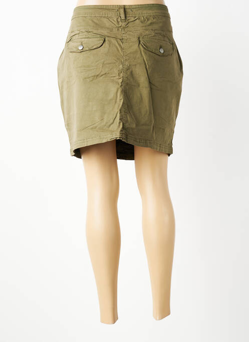 Fustă pantaloni scurți buzunare verde închis DONA LISA femme
