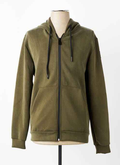 Jachete casual strânsă pe partea de jos verde SUNS BOARDS homme