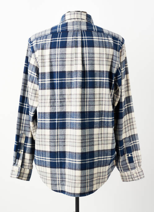 Cămașă cu mâneci lungi manșete cu nasturi albastru RALPH LAUREN homme