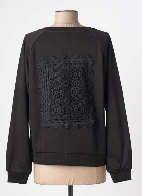 Hanorac elasticitate mâneci lungi negru VERO MODA femme