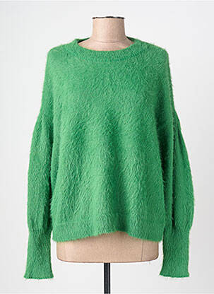 Pulover elasticitate mâneci lungi verde COMPAÑIA FANTASTICA femeie