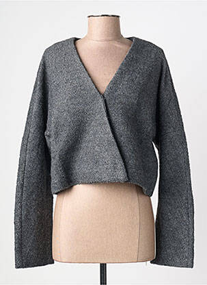 Jachete casual finisaj interior dublat gri COMPAÑIA FANTASTICA femeie