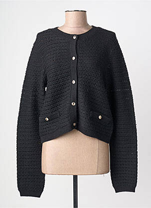 Vestă cu mâneci lungi guler rotund negru VERO MODA femeie