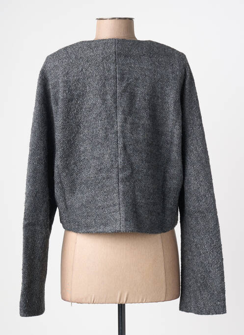 Jachete casual finisaj interior dublat gri COMPAÑIA FANTASTICA femme