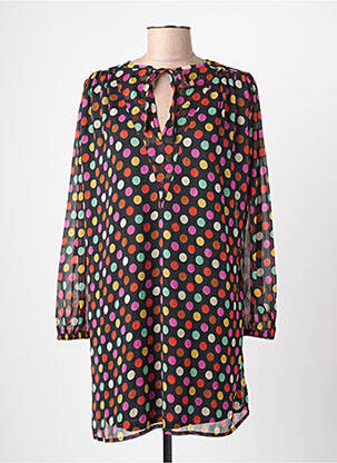 Rochie scurtă mâneci lungi mâneci lungi negru COMPAÑIA FANTASTICA femeie
