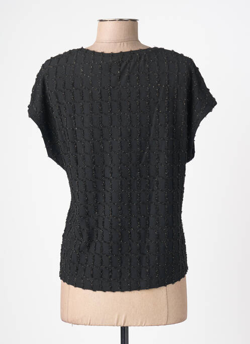 Tricou guler în v mâneci scurte negru VERO MODA femme