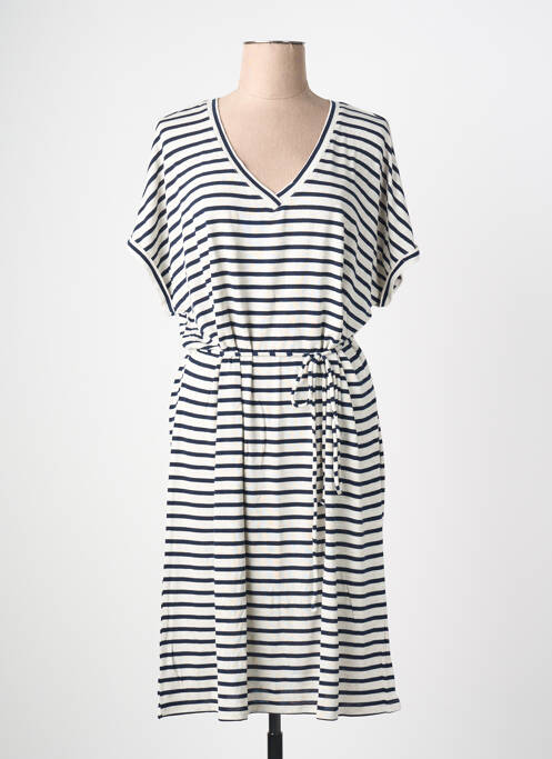 Rochie midi mâneci scurte mâneci scurte alb VERO MODA femme