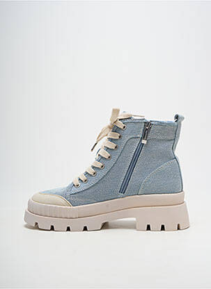 Botine/ghete toc mic toc de 4 la 6 cm albastru TAMARIS femeie