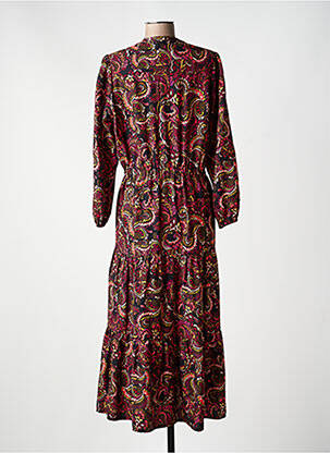 Rochie lungă mâneci lungi mâneci lungi negru RUE DES ABBESSES femeie