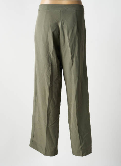 Pantalon drept croială dreaptă verde RUE DES ABBESSES femme