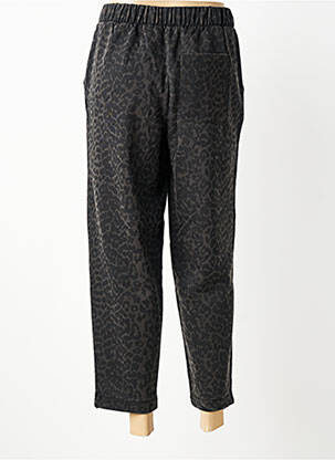 Pantalon 7/8 talie elastică mărime normală gri PIECES femeie