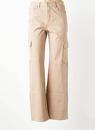 Pantalon cargo talie înaltă talie înaltă maro VERO MODA femeie
