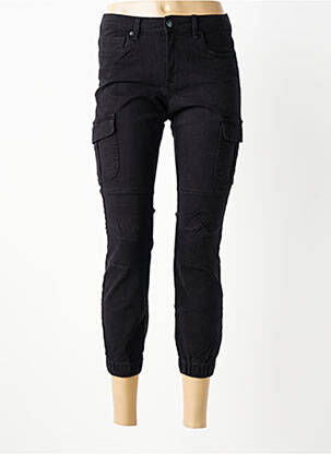 Pantalon cargo strânsă pe partea de jos mărime normală negru VERO MODA femeie