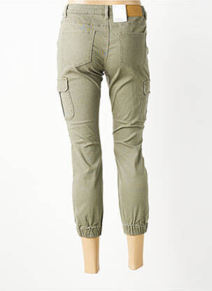 Pantalon cargo strânsă pe partea de jos mărime normală verde VERO MODA femeie