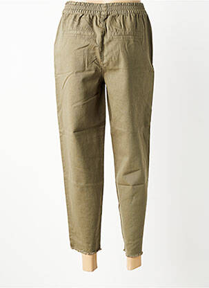 Pantalon chino mărime normală mărime normală verde PIECES femeie