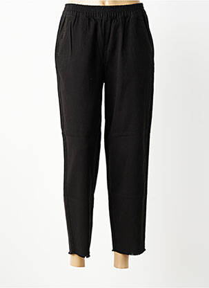 Pantalon chino mărime normală mărime normală negru PIECES femeie
