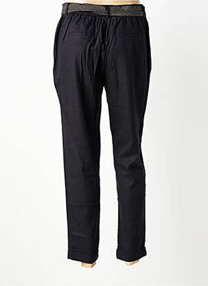 Pantalon 7/8 talie elastică mărime normală negru VERO MODA femeie