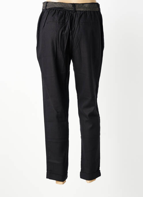 Pantalon 7/8 talie elastică mărime normală negru VERO MODA femme