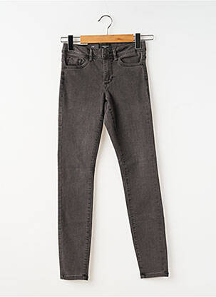 Blugi skinny talie înaltă talie înaltă gri VERO MODA femeie