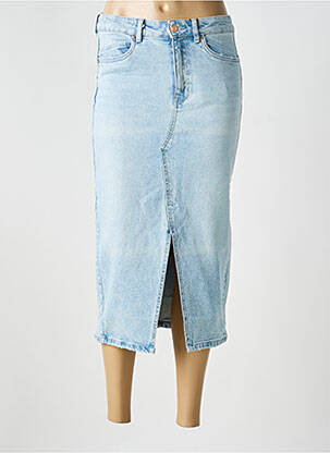 Fustă midi elasticitate albastru VERO MODA femeie