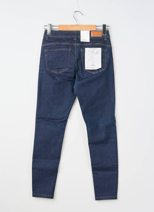 Blugi skinny țesătură brută mărime normală albastru VERO MODA femme