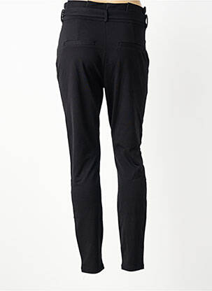 Pantalon slim talie elastică mărime normală negru VERO MODA femeie