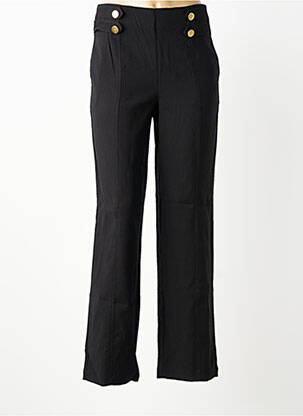 Pantalon drept buzunare negru VERO MODA femeie