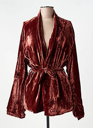 Jachete kimono mâneci lungi maro V.DE.VINSTER femeie