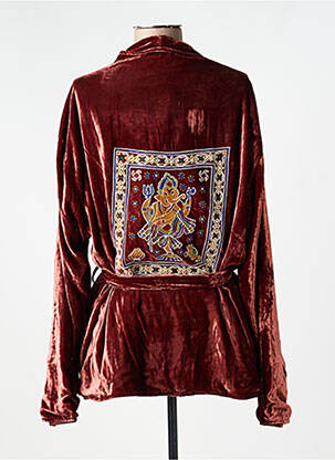Jachete kimono mâneci lungi maro V.DE.VINSTER femeie