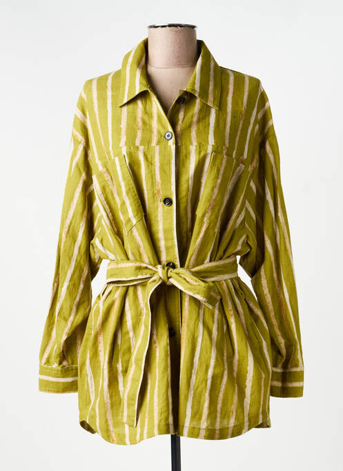 Jachete casual buzunare verde HOD femme