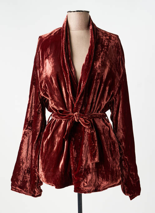 Jachete kimono mâneci lungi maro V.DE.VINSTER femme
