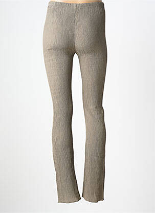 Pantalon slim talie elastică mărime normală verde HUMANOID femeie