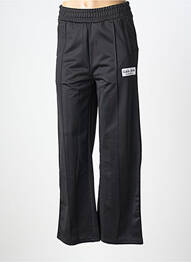 Pantalon larg țesătură poplin mărime normală negru GAÏA GAÏA femme