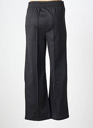 Pantalon larg țesătură poplin mărime normală negru GAÏA GAÏA femeie