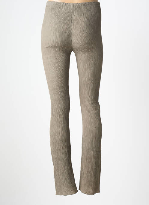 Pantalon slim talie elastică mărime normală verde HUMANOID femme