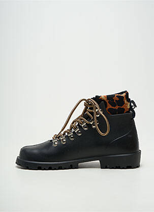 Botine/ghete toc mic toc plat până la 3 cm negru ARIZONA LOVE femeie