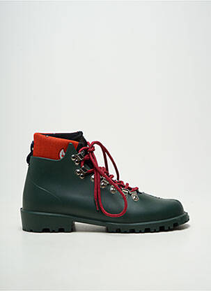 Botine/ghete toc mic toc plat până la 3 cm verde ARIZONA LOVE femeie