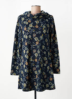 Rochie pulover mâneci lungi mâneci lungi albastru LILY & ME femeie
