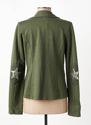 Jachete casual guler de bluză verde LACOMY femeie