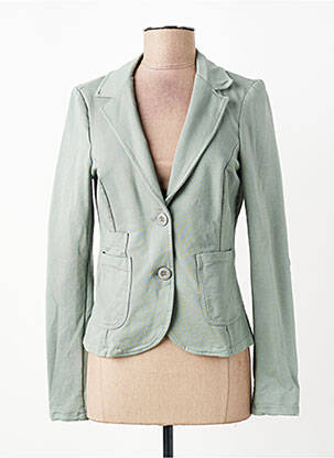 Jachete casual guler de bluză verde deschis LACOMY femeie
