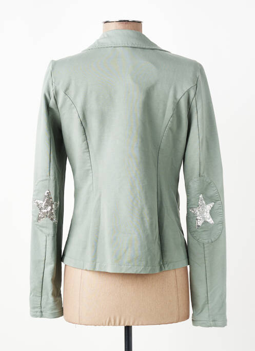 Jachete casual guler de bluză verde deschis LACOMY femme