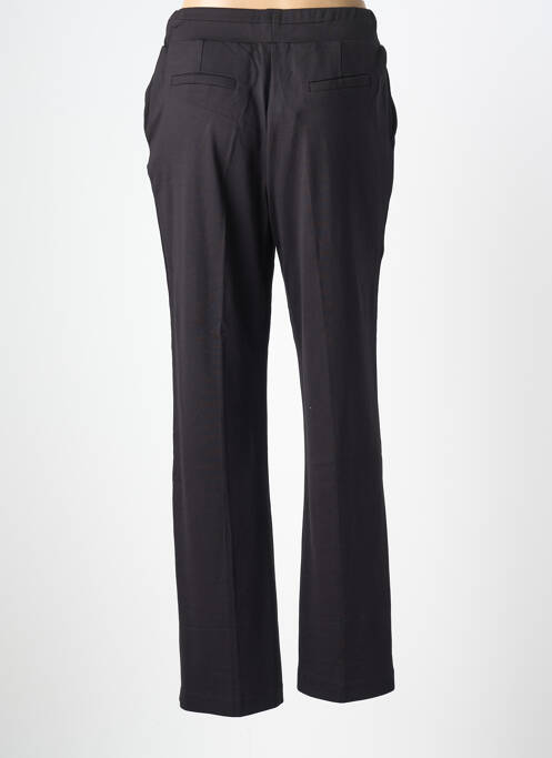 Pantalon drept elasticitate mărime normală negru SUZA femme