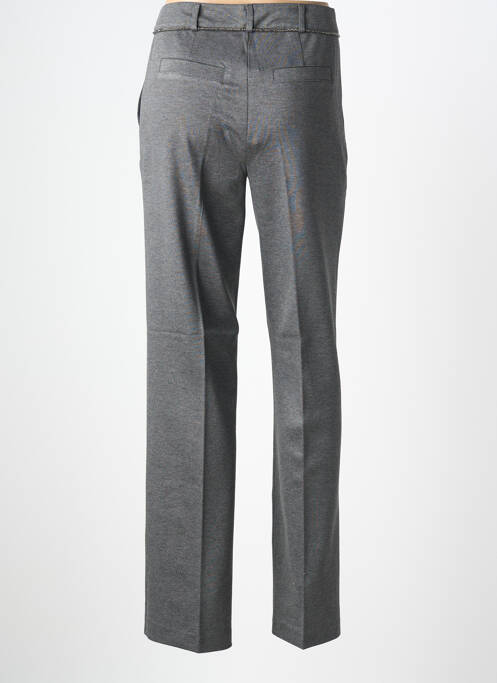 Pantalon drept elasticitate mărime normală gri SUZA femme