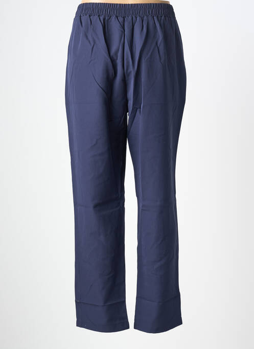 Pantalon drept elasticitate mărime normală albastru CHRISTY femme