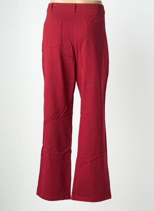 Pantalon evazat croială evazată roșu LA FIANCÉE femme