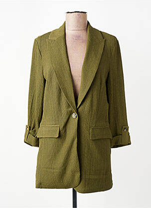 Sacou buzunare verde SUZA femeie