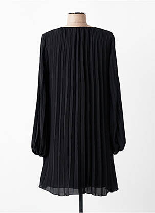 Rochie scurtă croială fluidă mâneci lungi negru LIU JO femeie