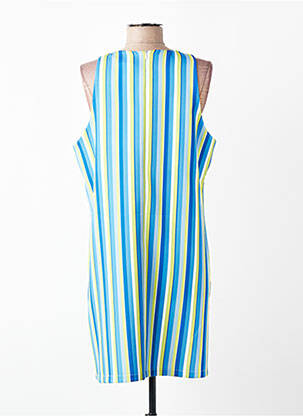 Rochie scurtă fără mâneci fără mâneci albastru YES.ZEE femeie