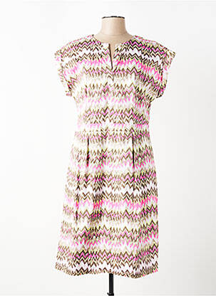 Rochie midi mâneci scurte mâneci scurte roz GERRY WEBER femeie