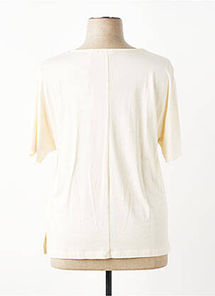 Tricou serigrafie mâneci scurte bej GERRY WEBER femeie